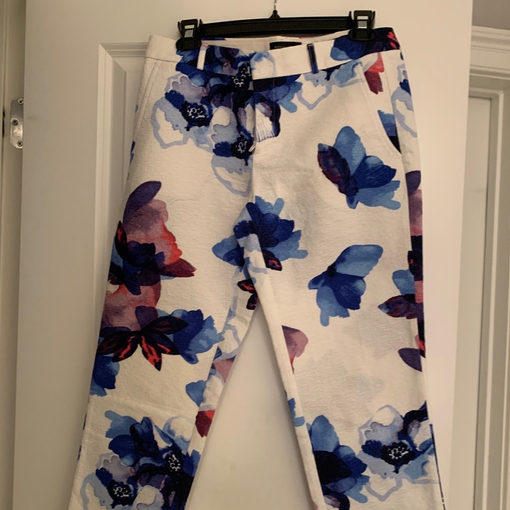Banana Republic floral pants